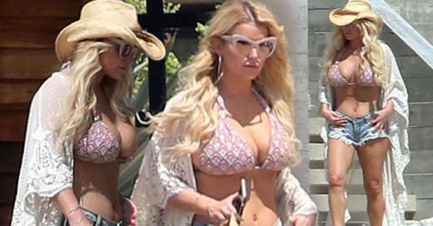 Jessica Simpson Bikini Body Boobs Plastic Surgery