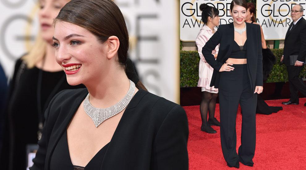 Lorde 72nd golden globes 09