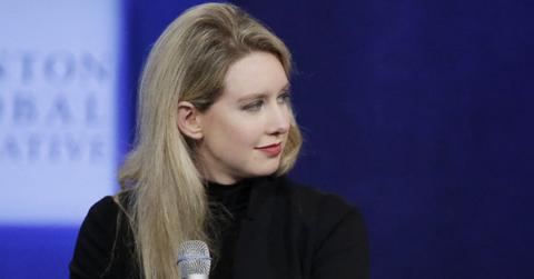 Photo of Elizabeth Holmes.