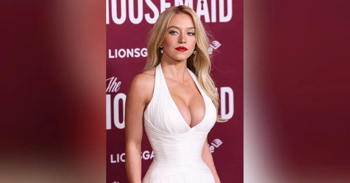 Photo of Sydney Sweeney channeled Marilyn Monroe at The Housemaid's Los Angeles premiere.