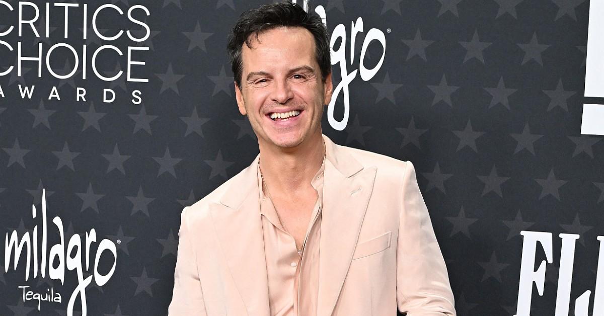 andrew scott writhe agony passed kidney stone  sag awards