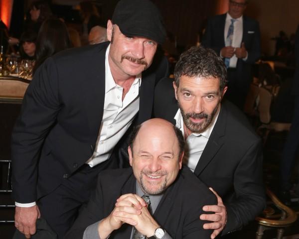 Jason Alexander, Liev Schreiber and Antonio Banderas