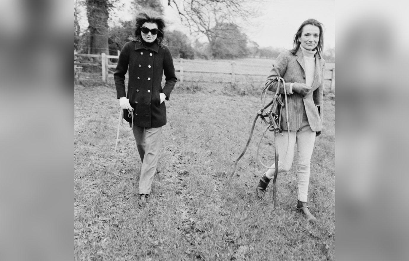 Jacqueline Kennedy Onassis and Lee Radziwill