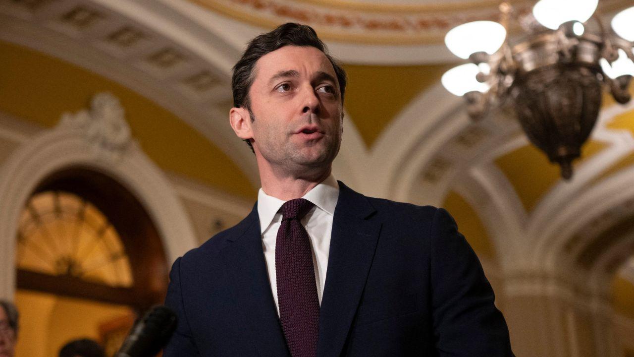 Image of Jon Ossoff continued defending his criticism by pointing to the responsibilities of White House aides.