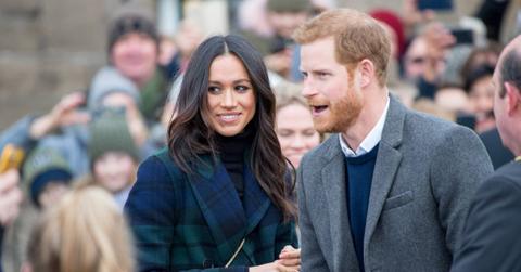 image of prince harry and meghan markle