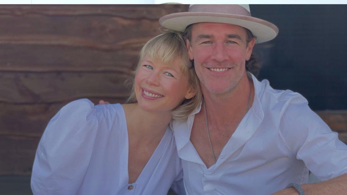 image of James van der beek and Erin fetherston
