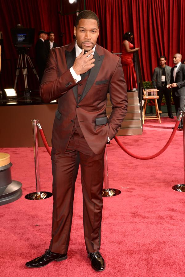 Oscars 2014 Michael Strahan