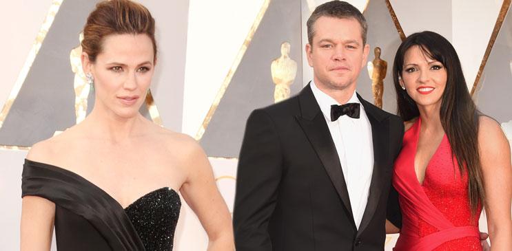 Jennifer garner matt damon 2016 oscars HERO