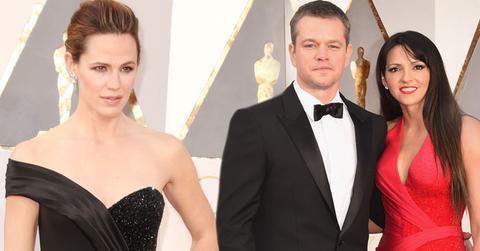 Jennifer garner matt damon 2016 oscars HERO