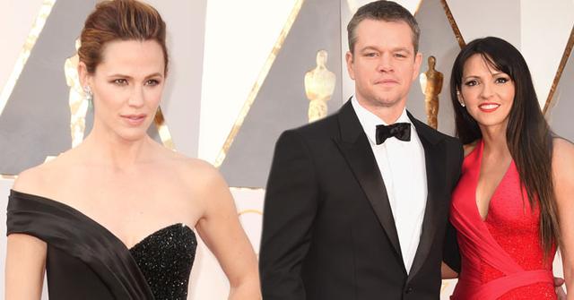 Jennifer garner matt damon 2016 oscars HERO