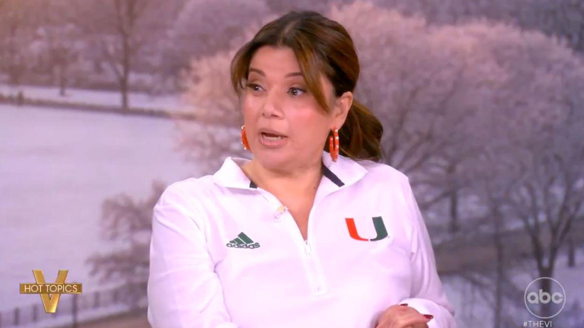 Photo of Ana Navarro and Sunny Hostin seemingly took jabs at the president's businesses filing for bankruptcy.