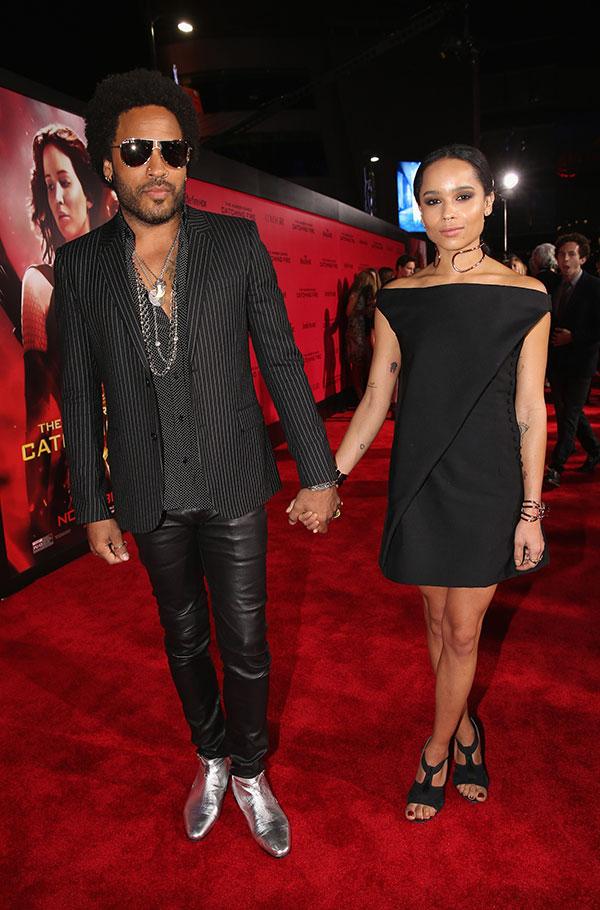 Catching Fire LA Lenny Zoe Kravitz