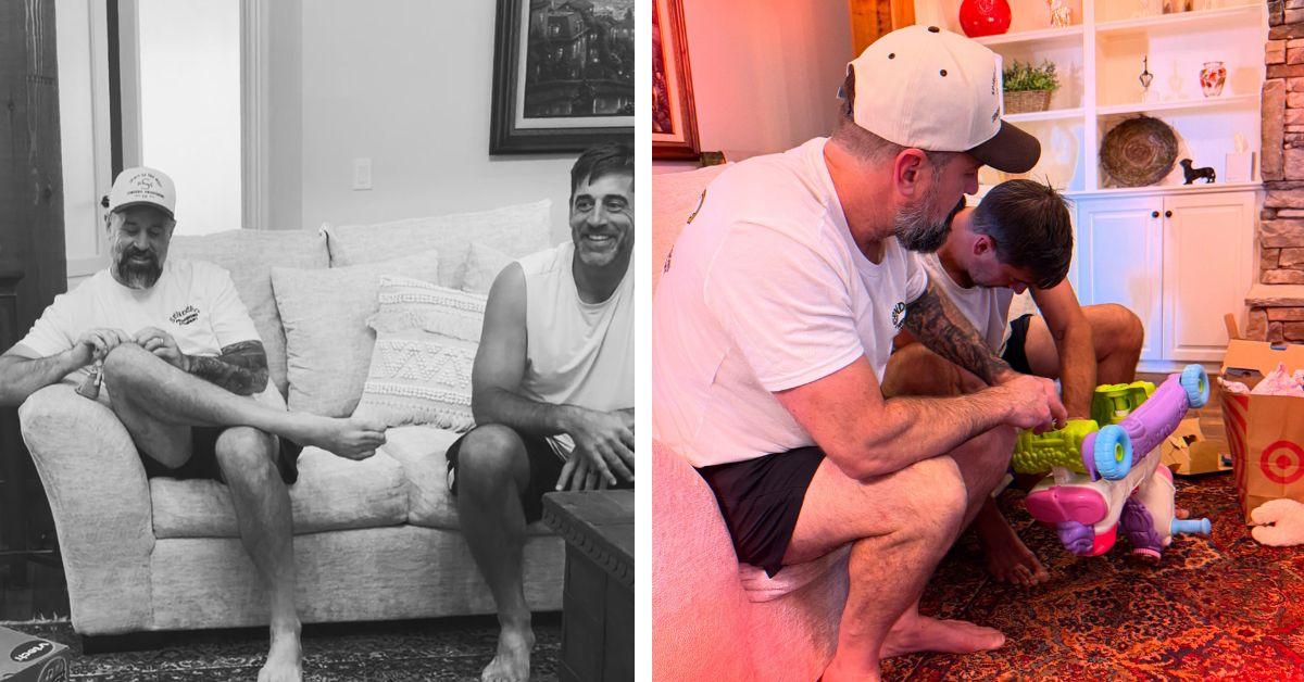 image of Ed Rodgers previously claimed Aaron stopped speaking with the family around the time he began dating Olivia Munn in 2014.