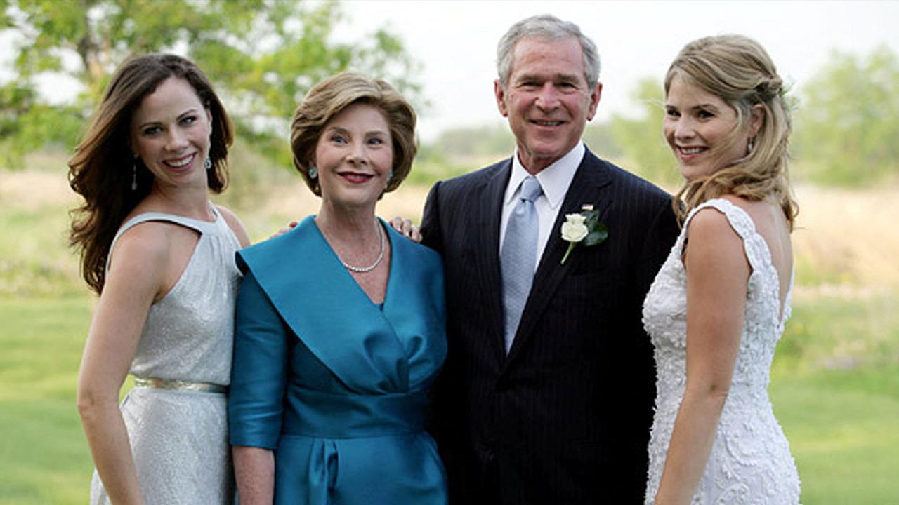 Jenna Bush Hager, Barbara Bush, George W. Bush, Laura Bush