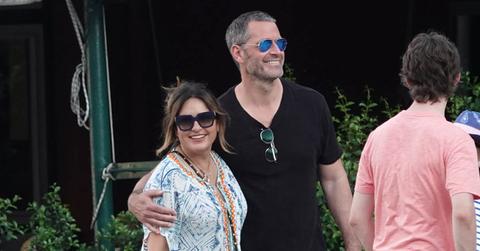'SVU' Star Mariska Hargitay Kaftan Italian Vacation