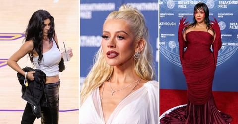 Photo of Kylie Jenner, Christina Aguilera and Lizzo