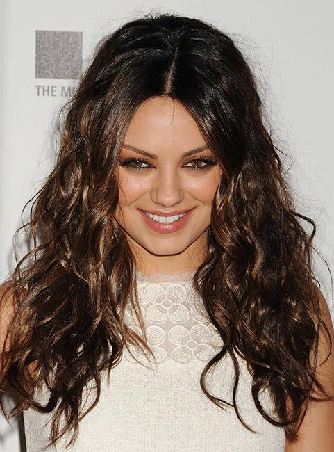 mila kunis hair short