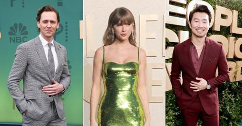 taylor swift ex tom hiddleston smiles simu liu peoples choice awards