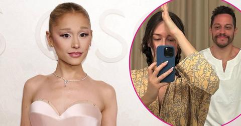 Photo of Ariana Grande, Elsie Hewitt and Pete Davidson