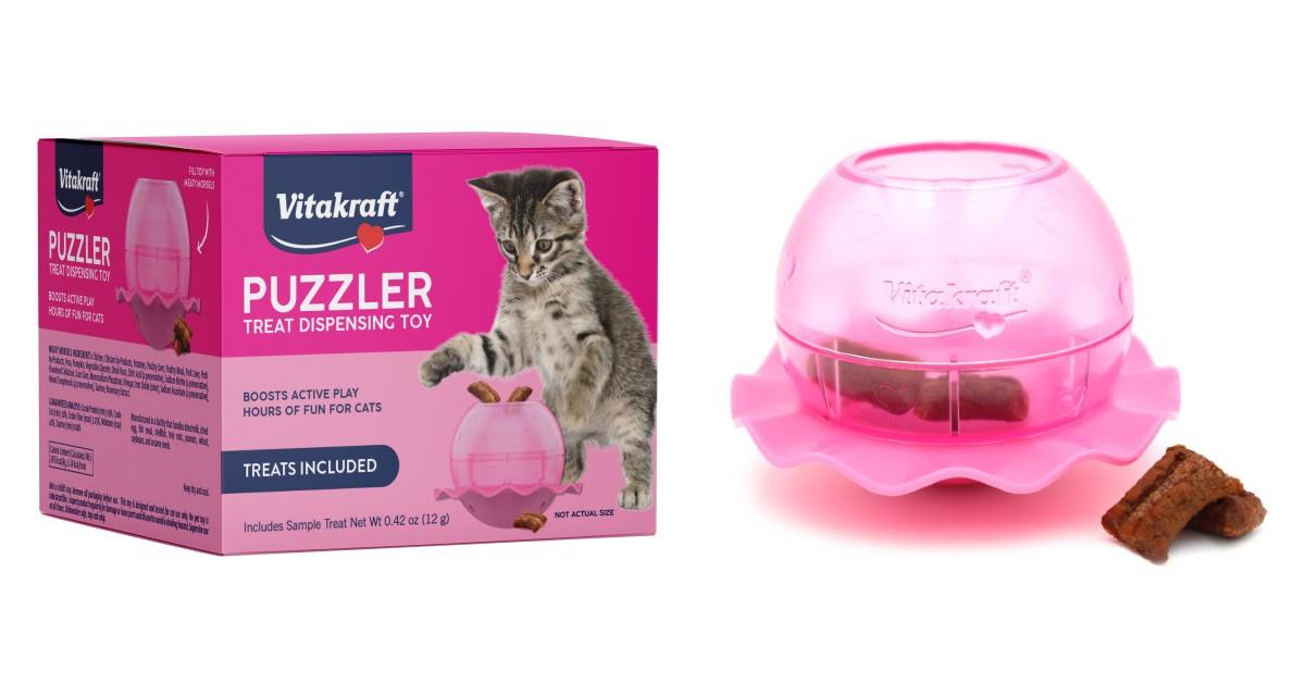 PetSafe SlimCat Meal-Dispensing Cat Toy, Great for Food or Treats