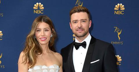 Jessica Biel And Justin Timberlake On Red Carpet