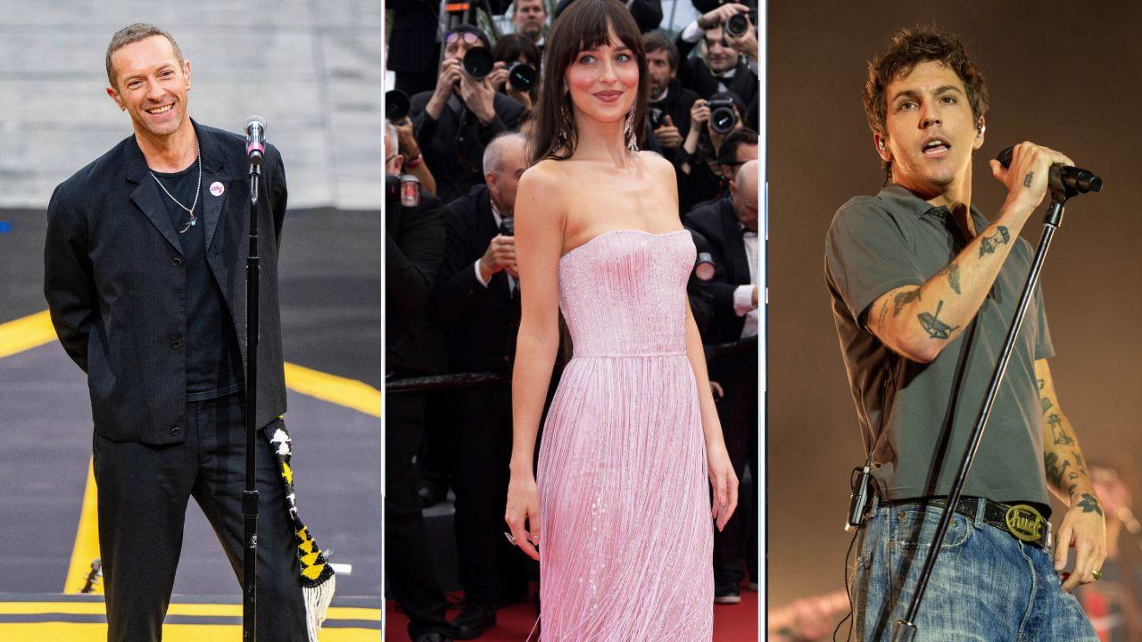 Image of Dakota Johnson joked about her history of dating musicians, admitting, 'They like me. I don't know what to say.'
