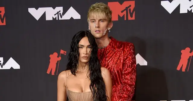 Photo of Megan Fox and MGK.