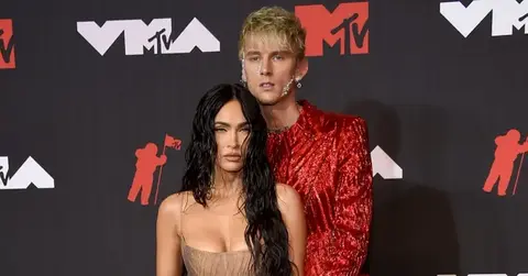 Photo of Megan Fox and MGK.