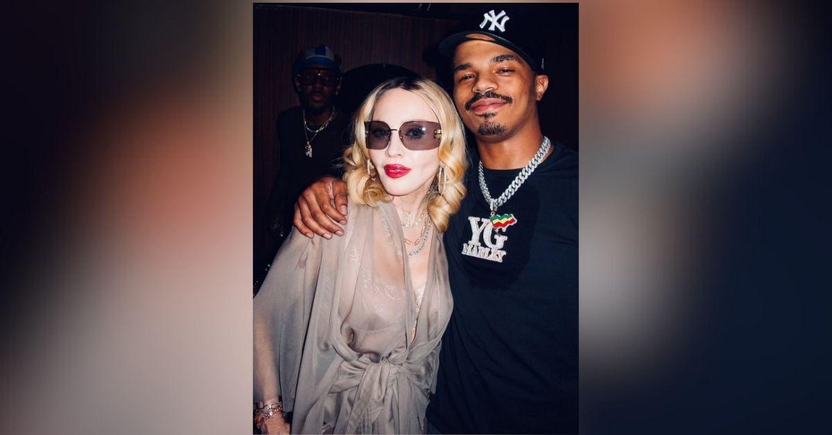 madonna blended family boyfriend age gap