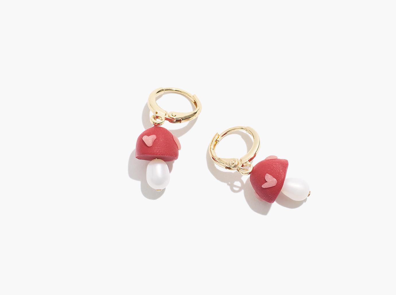 mushroomearrings