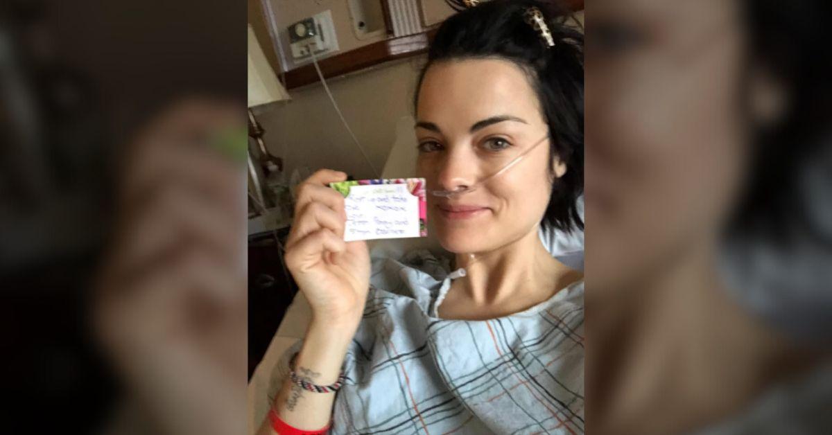 image of Jaimie Alexander said she became sober after 'almost dying' in 2018.