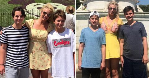 britney spears cutest moments kids prior estrangement pp