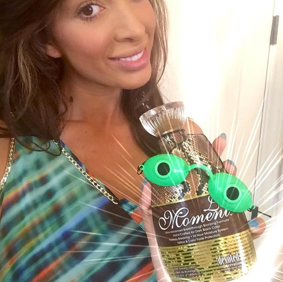 Farrah abraham tanning line