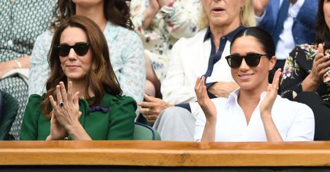 kate middleton called meghan markle clear air after royal racists scandal