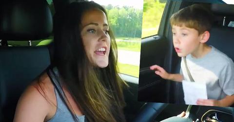 Jenelle evans road rage incident video gun in car