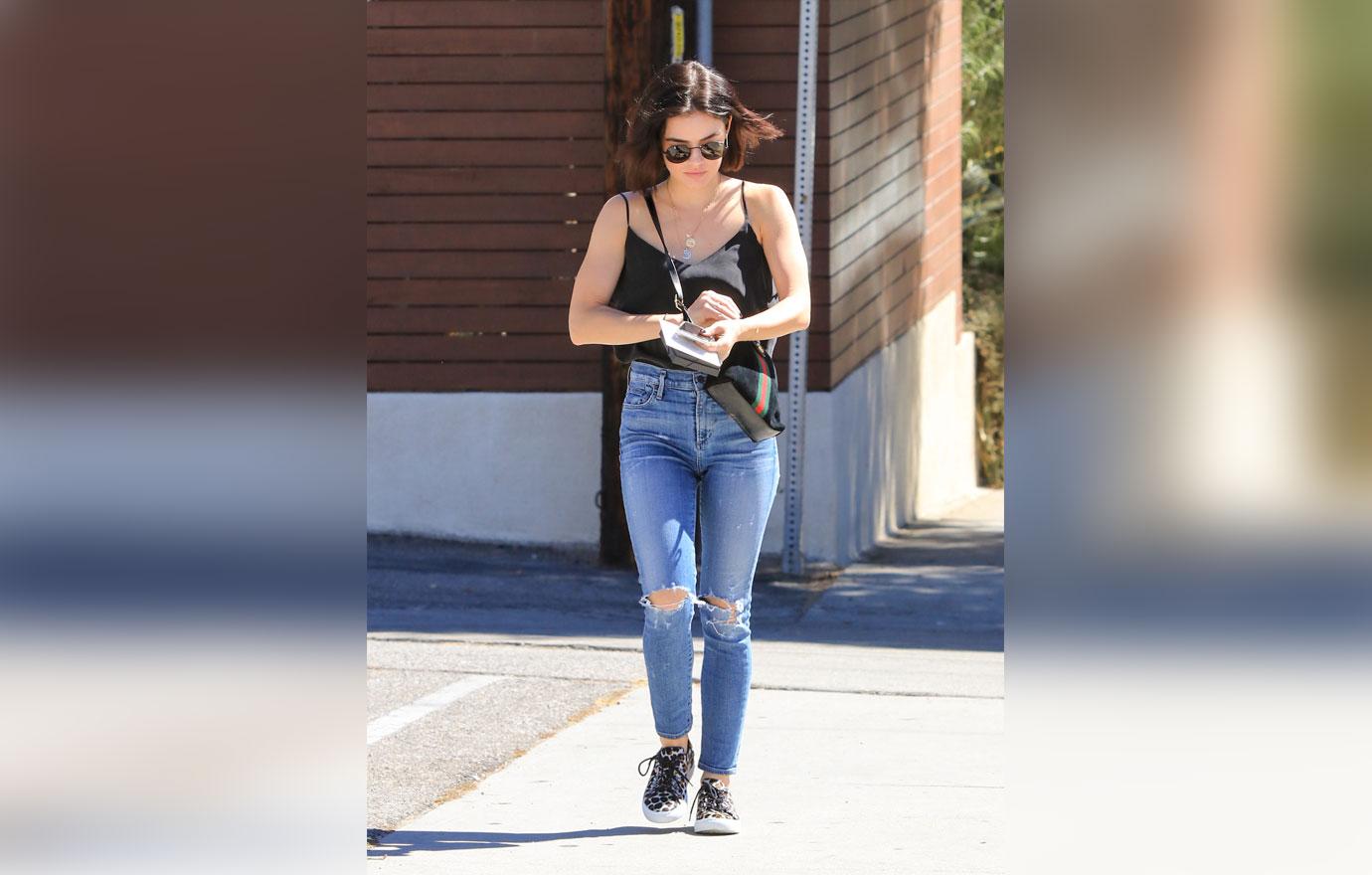 Lucy Hale out and about