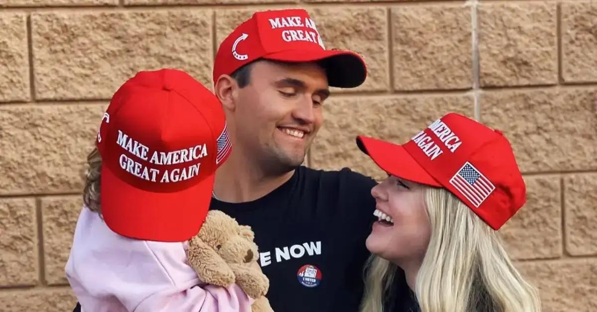 Image of Erika Kirk welcomed two kids with her husband, Charlie, before he was killed.