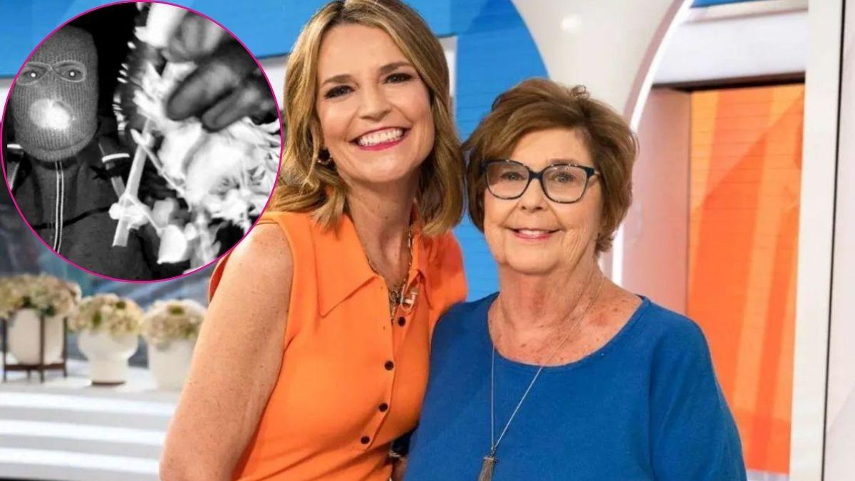 composite photo of savannah guthrie and nancy guthrie and a potential suspect