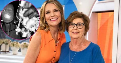 composite photo of savannah guthrie and nancy guthrie and a potential suspect