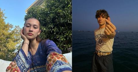 Composite Photos of Lola Tung and Nicholas Chavez