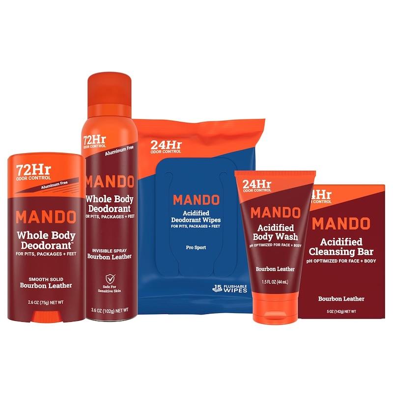 mando whole body starter packbourbon leather