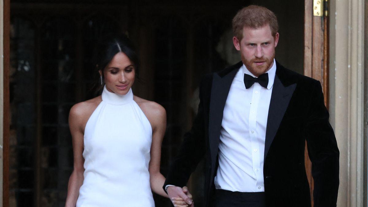 image of prince harry and meghan markle