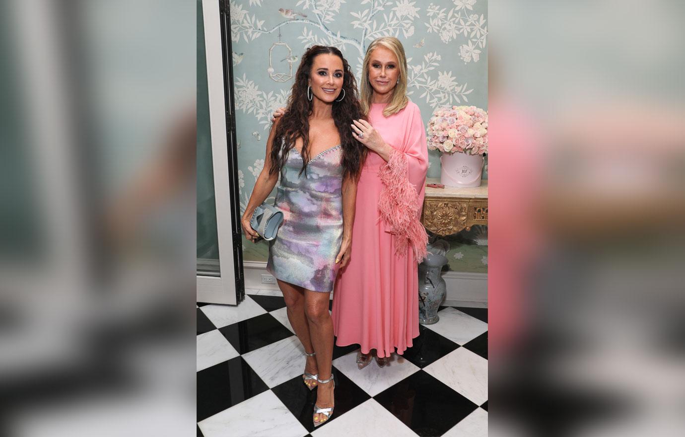 Kathy Hilton and Kyle Richards attend the grand opening of Chanel's highly  anticipated concept boutique on Robertson Blvd. in West Hollywood, CA.  5/29/08 Stock Photo - Alamy