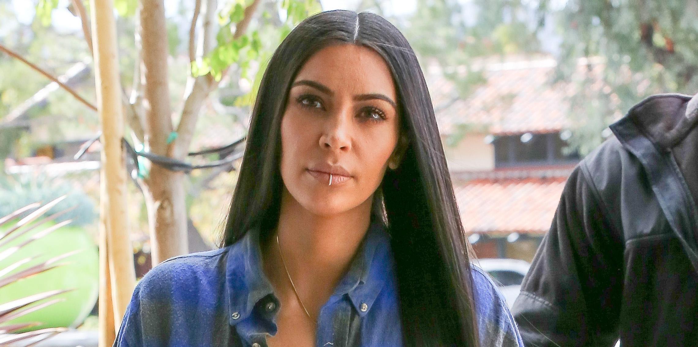 Kim Kardashian gets back to work!