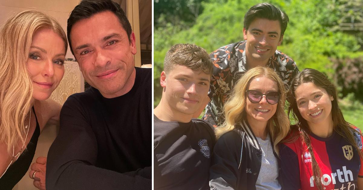 kelly ripa husband mark consuelos phone backstage live backgammon