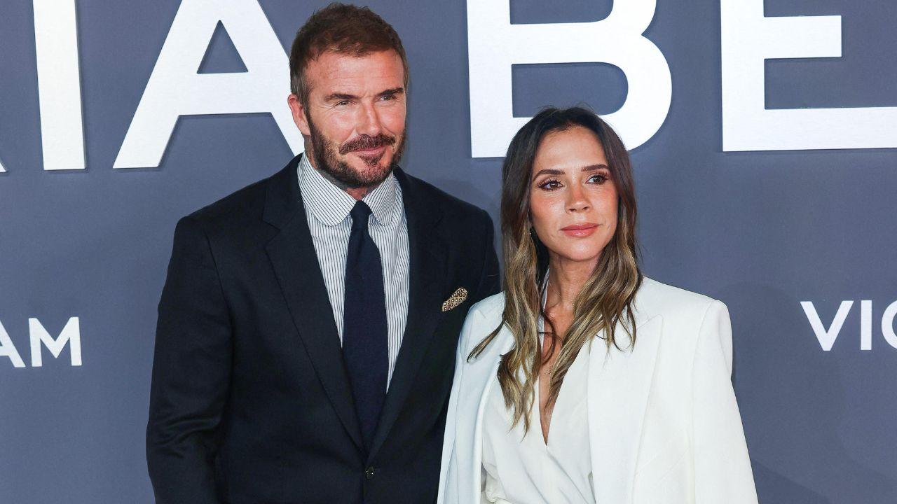 Image of David Beckham and Victoria Beckham.
