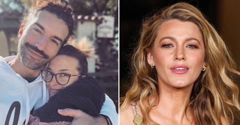 Composite photo of Justin and Emily Baldoni and Blake Lively.