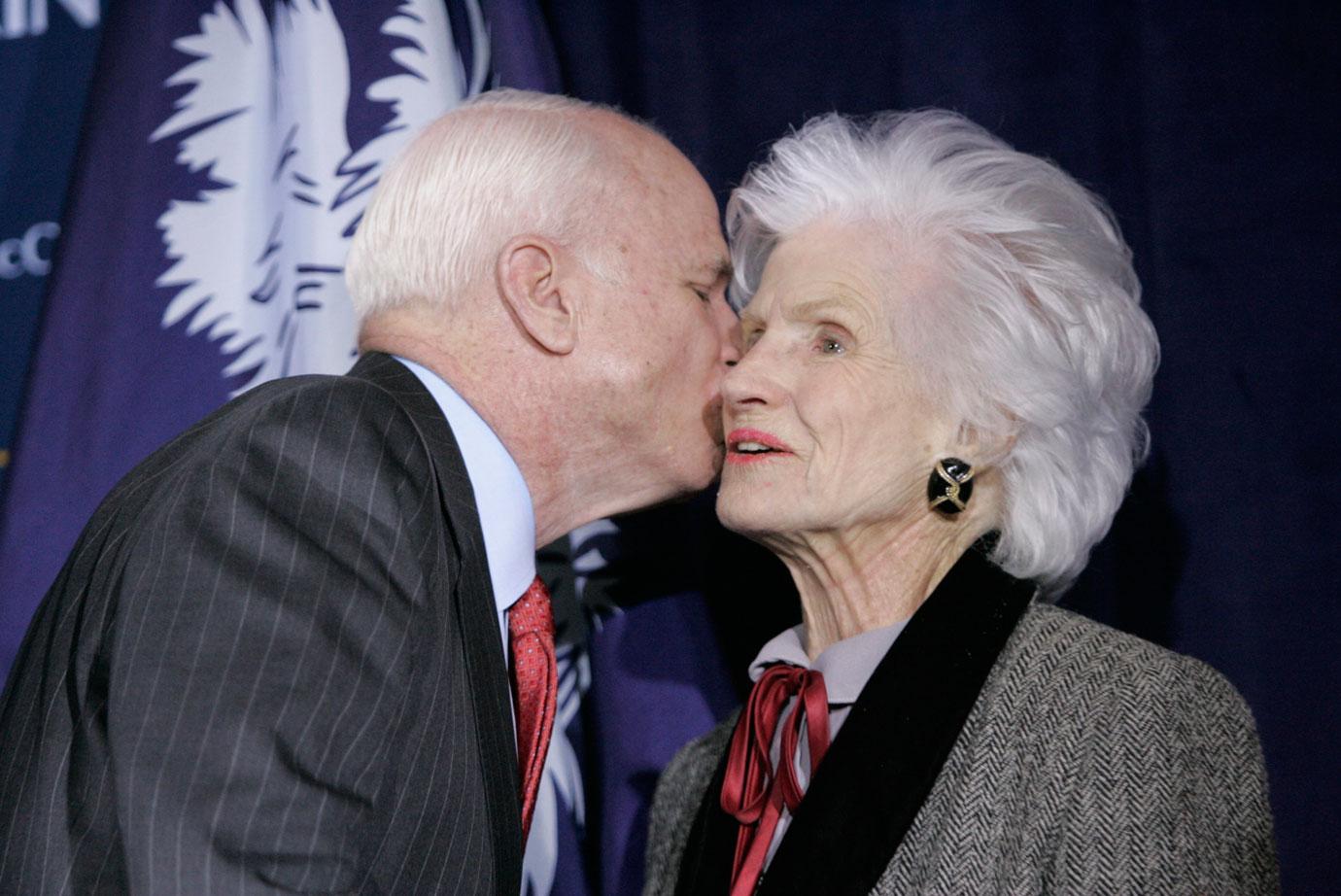 John mccain and his mother