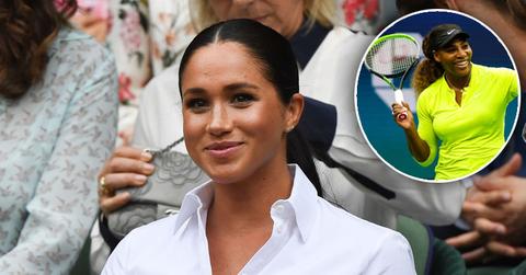 meghan markle & serena williams