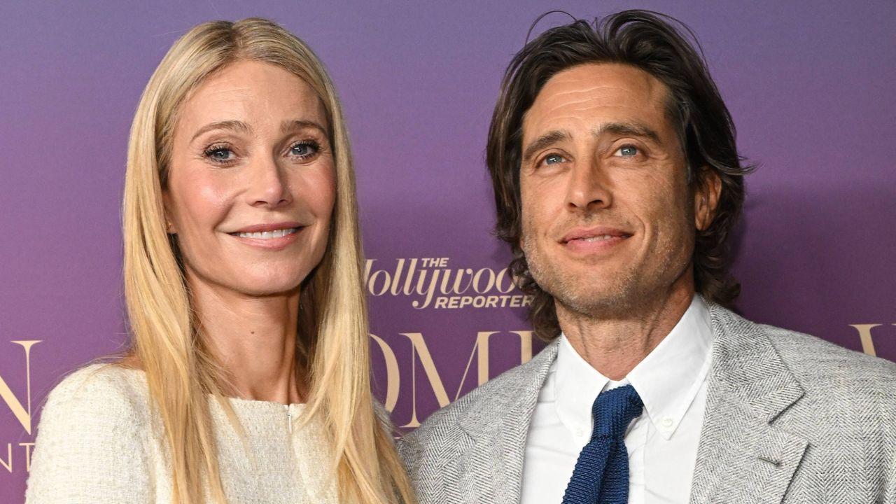 Image of Gwyneth Paltrow and Brad Falchuk.